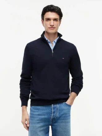 Classic Quarter-Zip Sweater