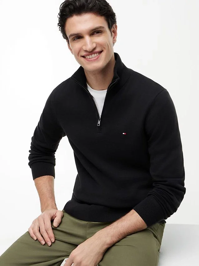 Classic Quarter-Zip Sweater Classic Quarter-Zip Sweater