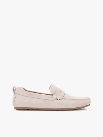 Cleated Suede Driving Loafer