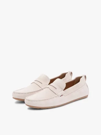 Cleated Suede Driving Loafer