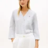 Collarless Linen Pullover Shirt Collarless Linen Pullover Shirt
