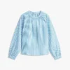 Collarless Poplin Shirt Collarless Poplin Shirt
