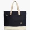 Colorblock Canvas Tote Bag Colorblock Canvas Tote Bag