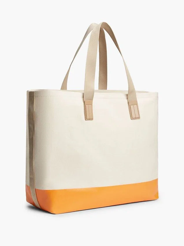 Colorblock Canvas Tote Bag Colorblock Canvas Tote Bag
