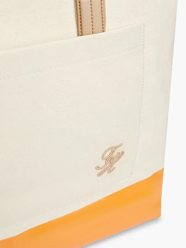 Colorblock Canvas Tote Bag Colorblock Canvas Tote Bag