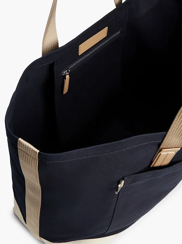 Colorblock Canvas Tote Bag Colorblock Canvas Tote Bag