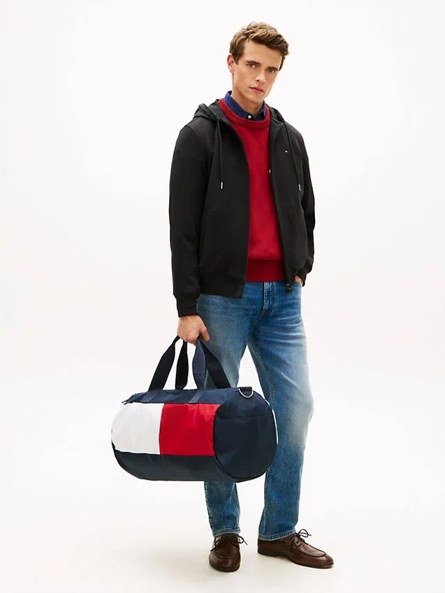 Colorblock Flag Logo Duffle Bag Colorblock Flag Logo Duffle Bag