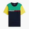 Colorblock Flag Stripe Logo T-Shirt Colorblock Flag Stripe Logo T-Shirt