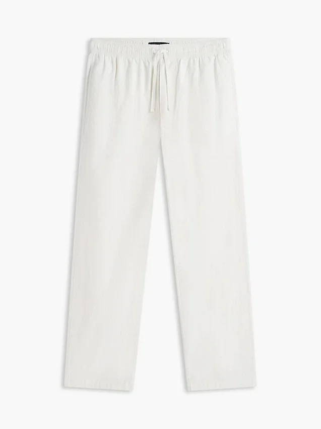 Cotton-Linen Blend Pull-On Pant Cotton-Linen Blend Pull-On Pant