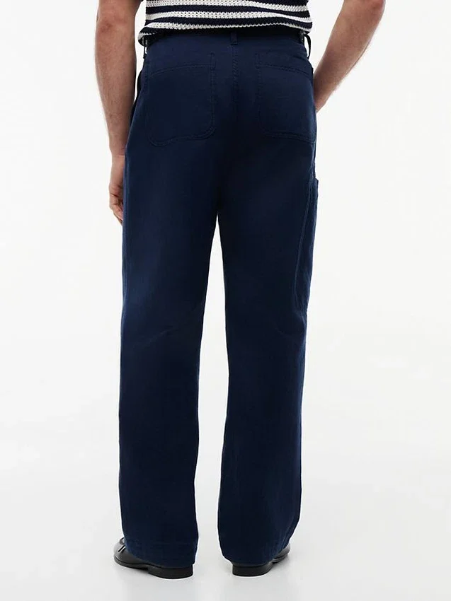 Cotton-Linen Blend Utility Chino Cotton-Linen Blend Utility Chino