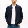 Cotton Zip Baseball Cardigan Cotton Zip Baseball Cardigan
