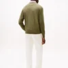Cotton Zip Baseball Cardigan Cotton Zip Baseball Cardigan
