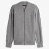 Cotton Zip Baseball Cardigan Cotton Zip Baseball Cardigan