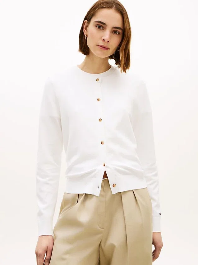 Crewneck Cardigan Crewneck Cardigan