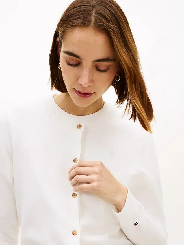 Crewneck Cardigan Crewneck Cardigan