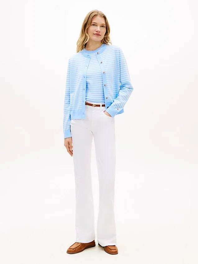 Crewneck Cardigan Crewneck Cardigan