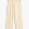 Cropped Shirt & Pant Sleep Set