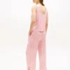 Cropped Tank Top & Pant Sleep Set