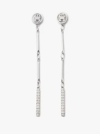 Crystal Accent Dangle Earring