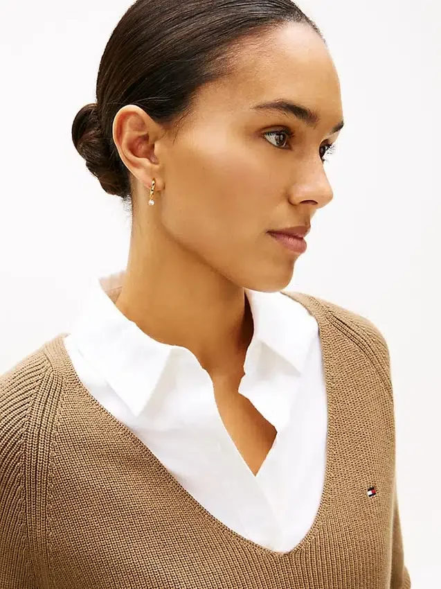 Crystal Accent Hoop & Stud Earring Set Crystal Accent Hoop & Stud Earring Set