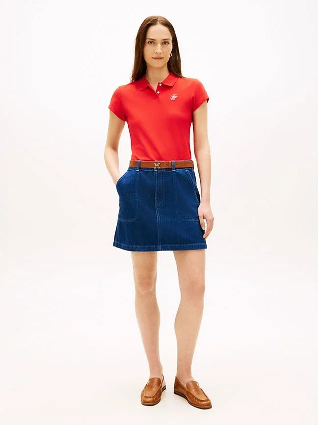 Denim Utility Mini Skirt Denim Utility Mini Skirt