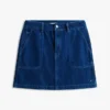 Denim Utility Mini Skirt Denim Utility Mini Skirt