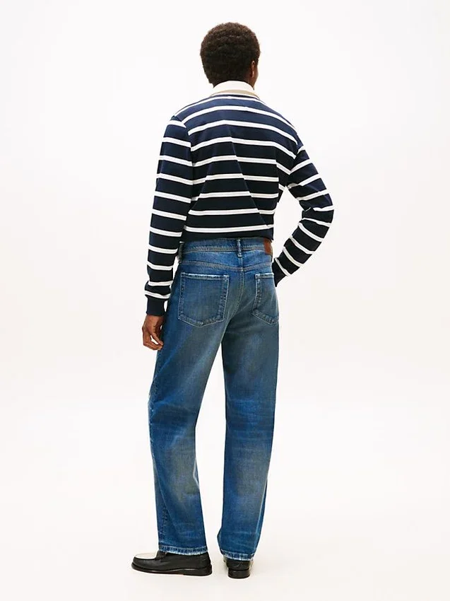 Distressed Loose Fit Jean Distressed Loose Fit Jean