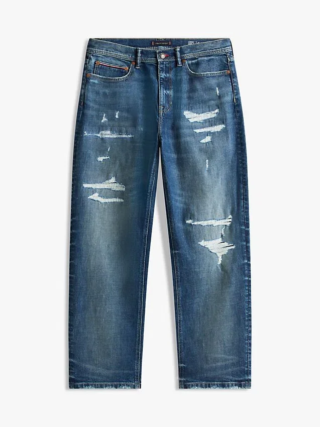 Distressed Loose Fit Jean Distressed Loose Fit Jean