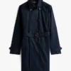 Double-Breasted Belted Trench Coat