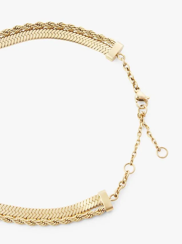 Double Layer Necklace Double Layer Necklace