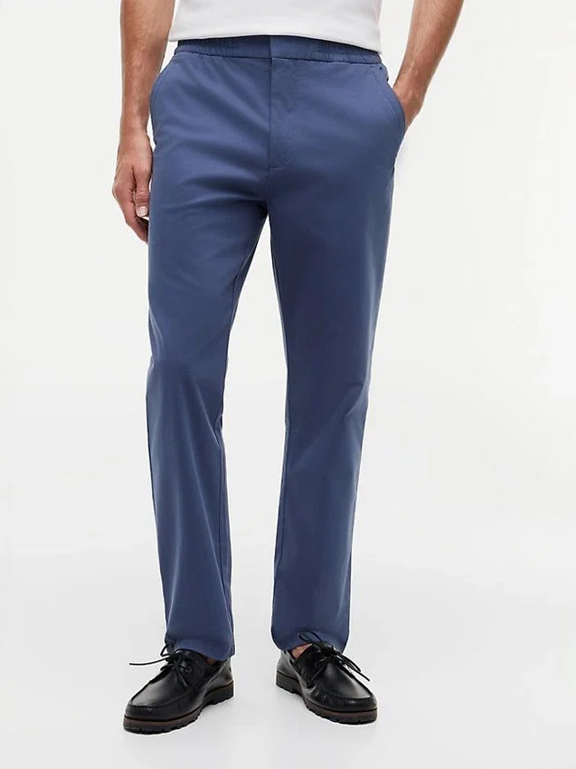 Elastic-Waist Dobby Pant Elastic-Waist Dobby Pant