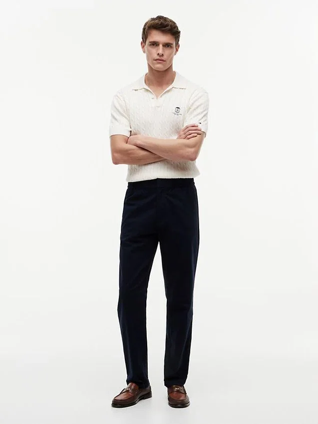 Elastic-Waist Dobby Pant Elastic-Waist Dobby Pant