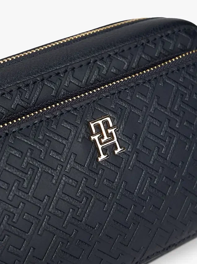 Embossed Allover Monogram Crossbody Bag Embossed Allover Monogram Crossbody Bag