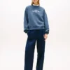 Embroidered Club Crest Logo Sweatshirt
