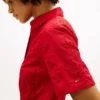 Embroidered Eyelet Poplin Shirtdress