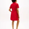 Embroidered Eyelet Poplin Shirtdress