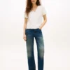 Embroidered Eyelet V-Neck Shirt