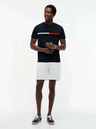 Embroidered Flag Logo T-Shirt