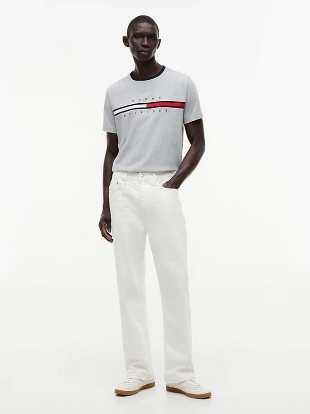 Embroidered Flag Logo T-Shirt Embroidered Flag Logo T-Shirt