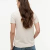 Embroidered Flag Stripe Logo T-Shirt