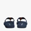 Embroidered Monogram Canvas Flip Flop Embroidered Monogram Canvas Flip Flop