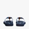 Embroidered Monogram Canvas Flip Flop Embroidered Monogram Canvas Flip Flop