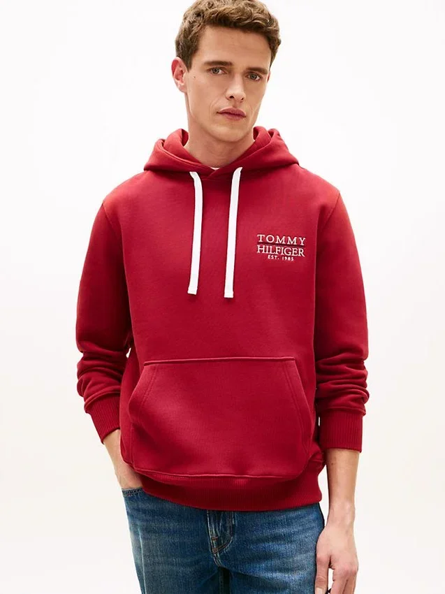 Embroidered Monotype Logo Hoodie Embroidered Monotype Logo Hoodie