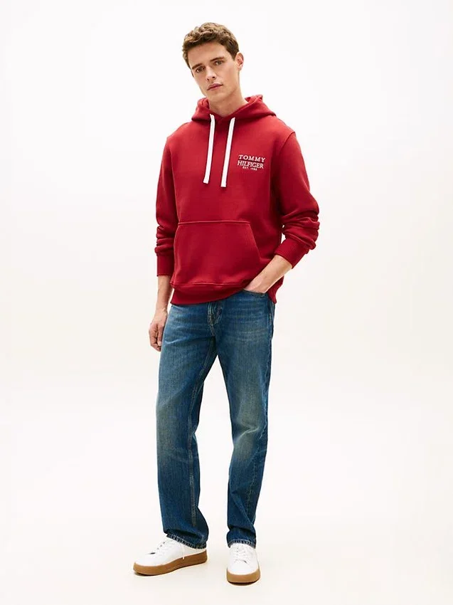 Embroidered Monotype Logo Hoodie Embroidered Monotype Logo Hoodie