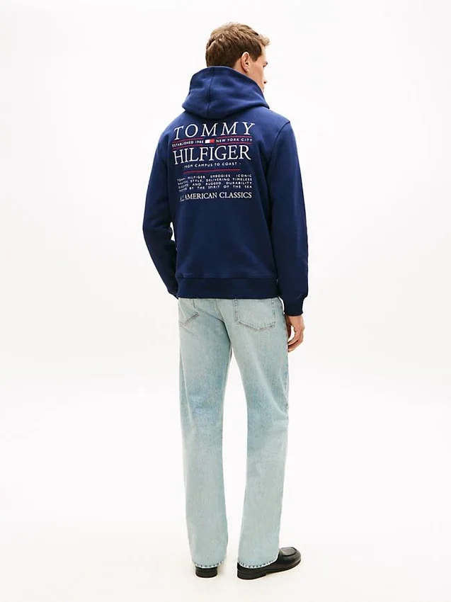 Embroidered Monotype Logo Hoodie Embroidered Monotype Logo Hoodie