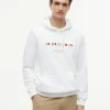 Embroidered Nautical Flag Hoodie