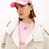 Embroidered Script Monogram Baseball Cap