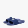 Embroidered Script Monogram Pool Slide Embroidered Script Monogram Pool Slide