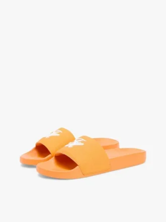 Embroidered Script Monogram Pool Slide