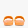 Embroidered Script Monogram Pool Slide Embroidered Script Monogram Pool Slide